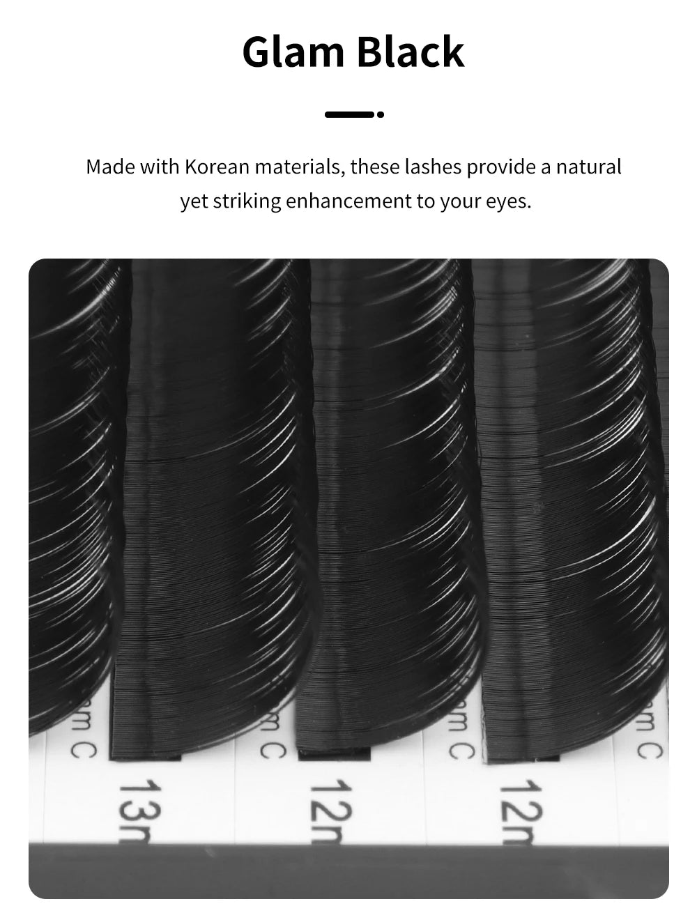 Silk Russian Volume False Eyelashes - 0.07mm Professional Wispy Lashes False Eyelashes Tidesmit