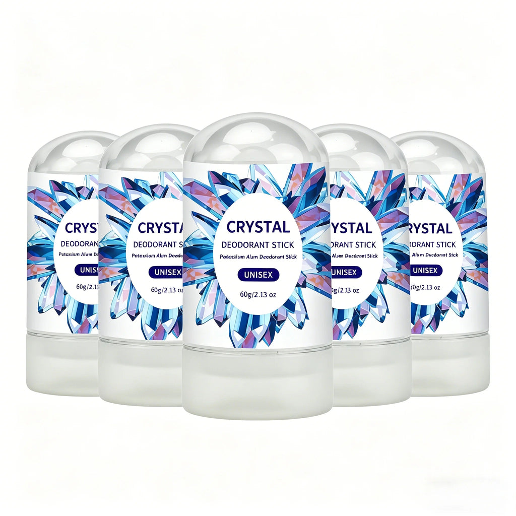 Tidesmit natural crystal potassium alum deodorant stick for 24H odor protection, vegan and aluminum-free 60g solid.