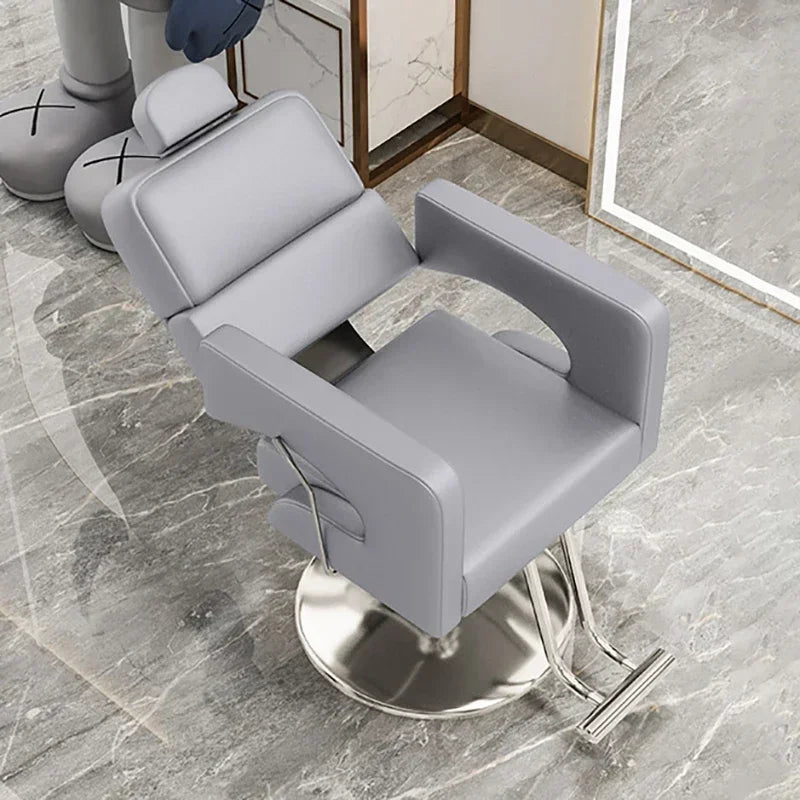 Barber Shop Hydraulic Chair: 360-Degree Swivel Salon Seating Massage Chairs Style-3 Tidesmit