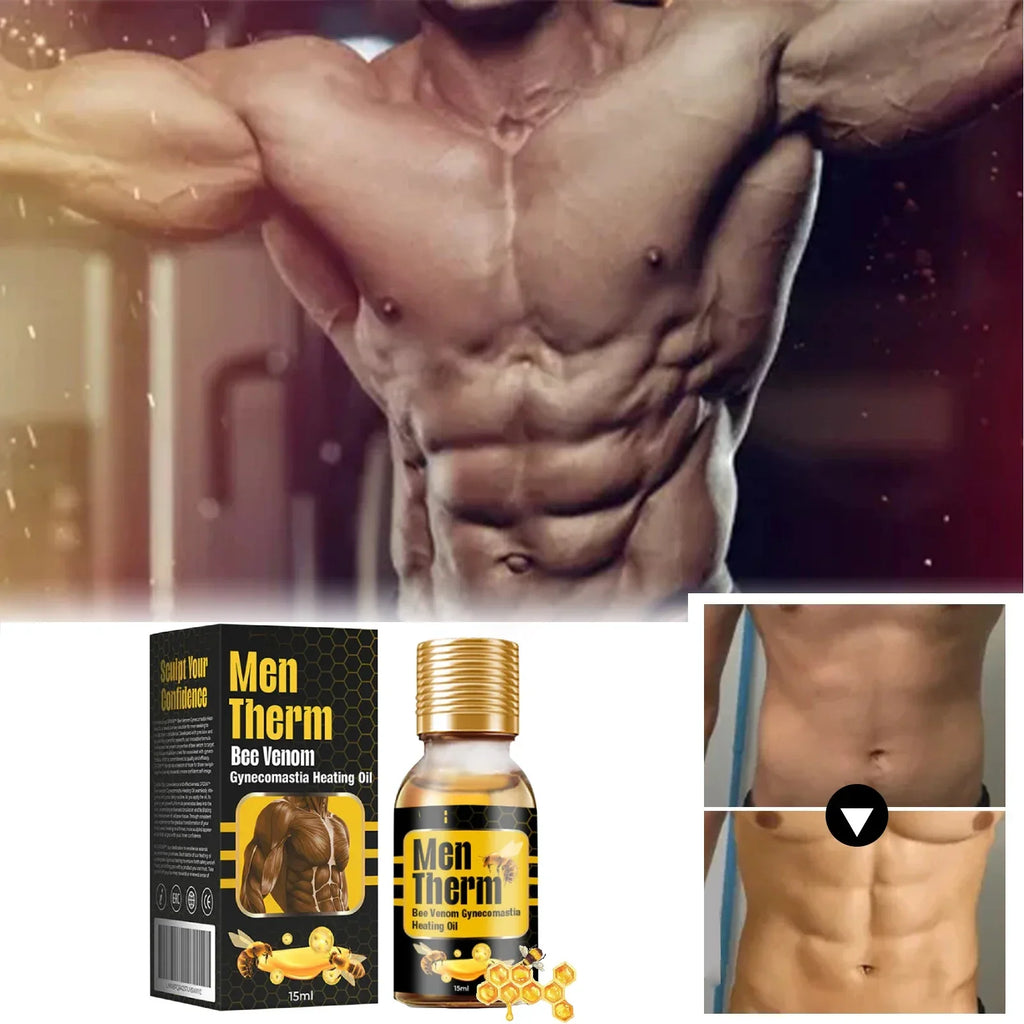 Men's Breast Tightening Serum | Firming Muscle Contour Essence Permanent Makeup Machines Tidesmit