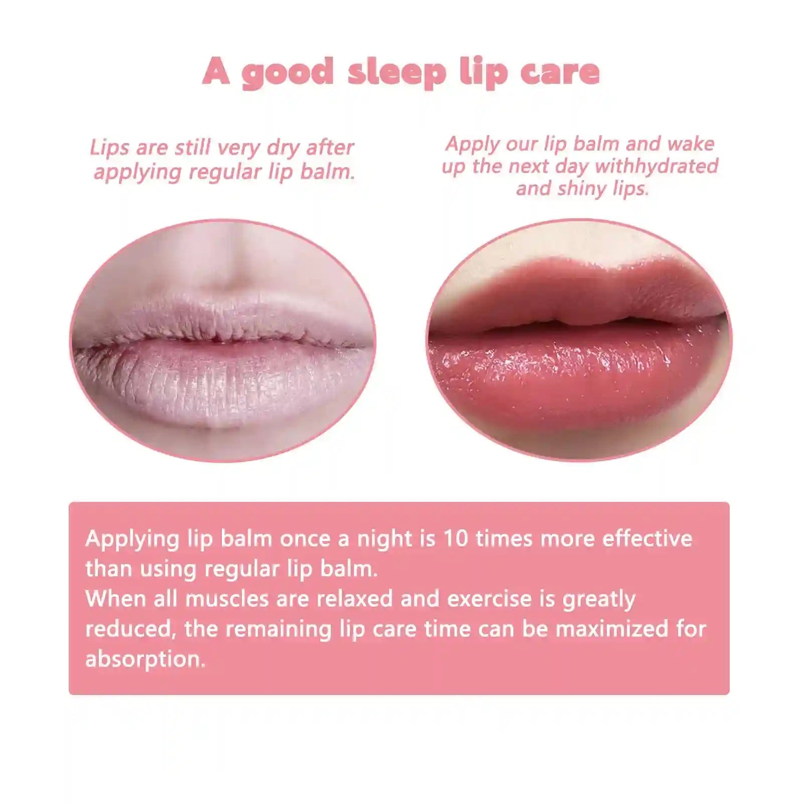 Peach Lip Scrub for Dry Cracked Lips - Exfoliating Lip Care Treatment Lip Care Tidesmit