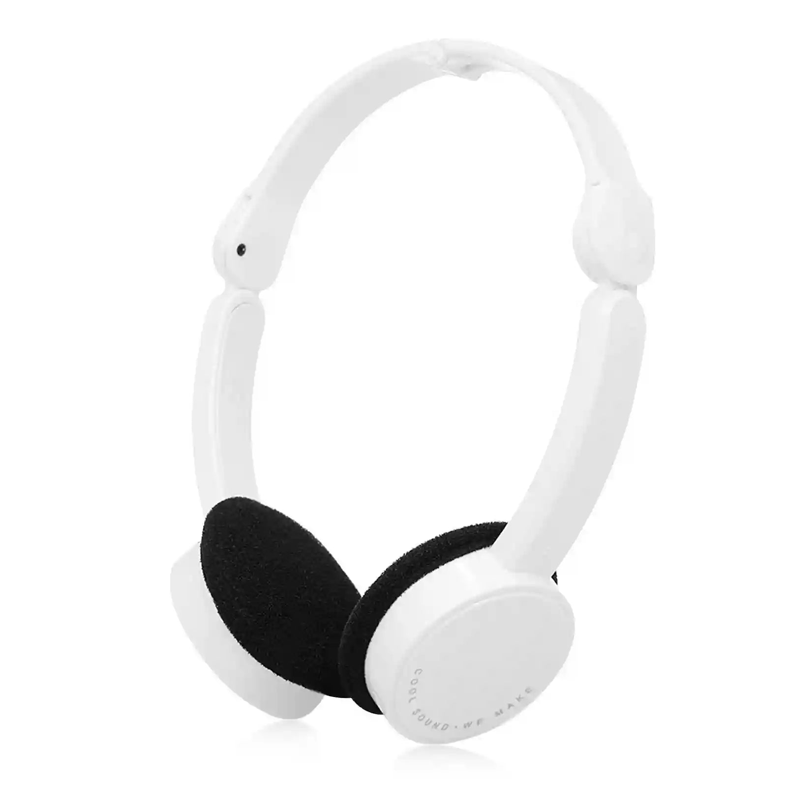 Wired Over-Ear Headphones for Kids - Foldable Design by Tidesmit WHITE Tidesmit