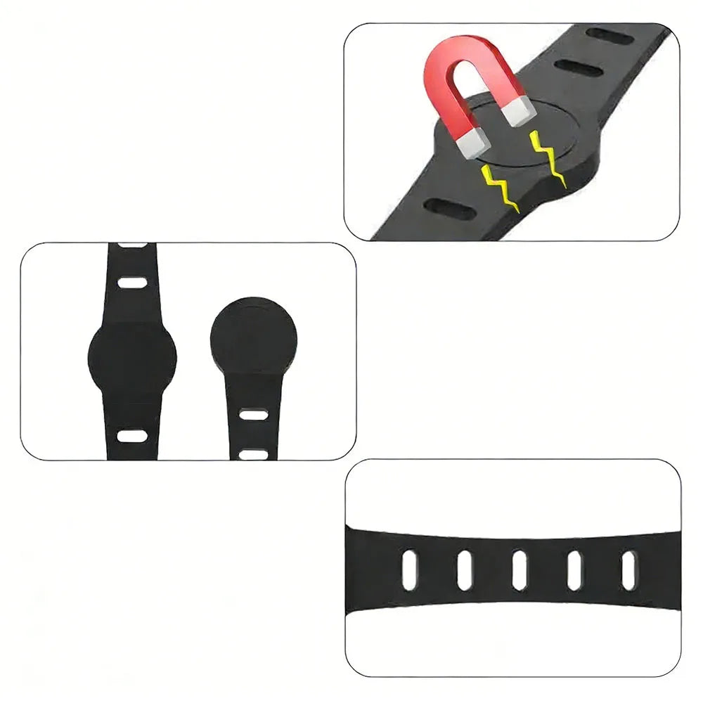 4PCS Air Fryer Magnet Silicone Buckle for Holding Down Air Fryer Parchment Paper Liners Prevent The Paper Gasket From Burning