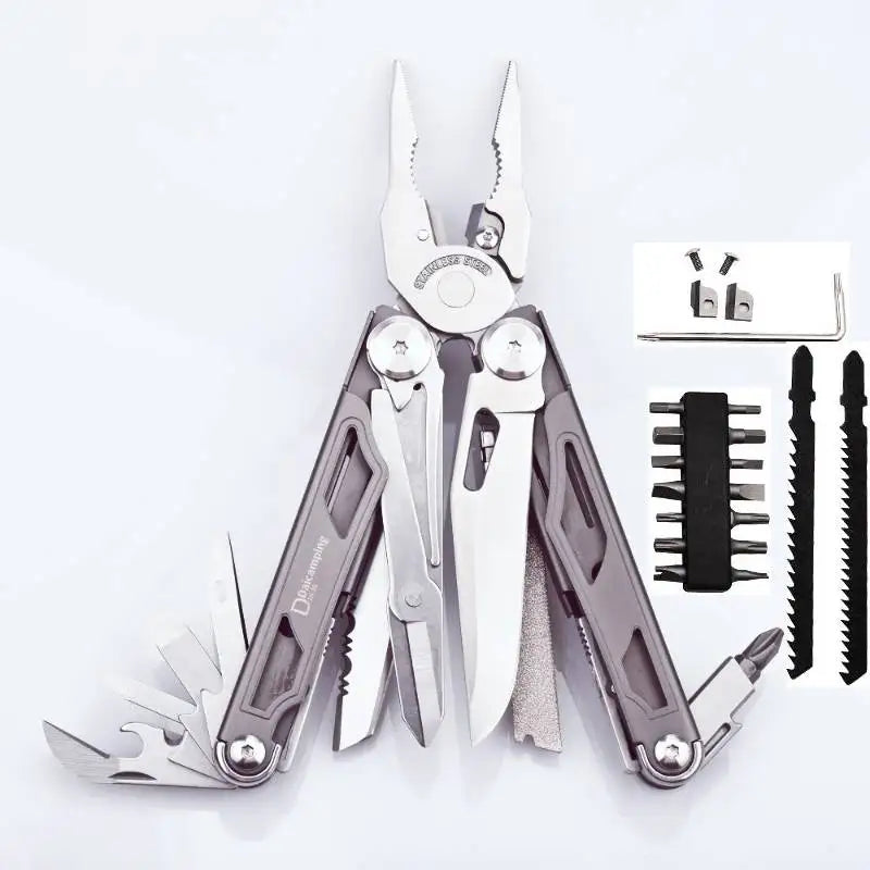 Daicamping DL30 DL301 DL7 Outdoor Camping EDC Plier Set Multifunctional Multitools Hand Multi Tool Folding Multi-tool Kit