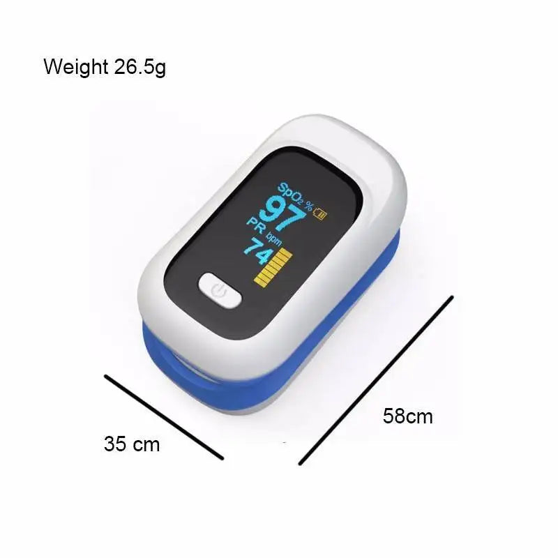 Medical Fingertip Pulse Oximeter Medical Ear forhead Body Infrared Thermometer home Saturation Meter portable  oximetro de pulso