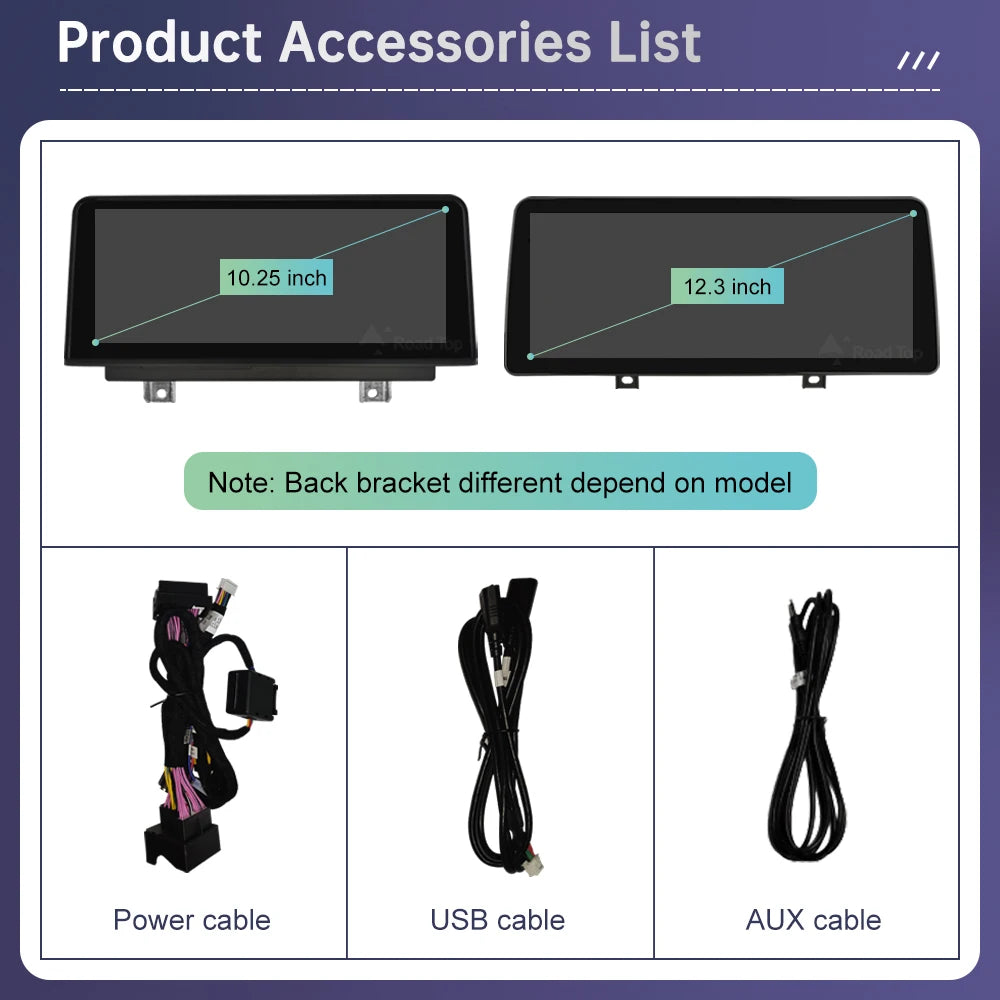 Wireless CarPlay Touch Display for BMW 1 Series E81 E87 CIC/CCC Tidesmit