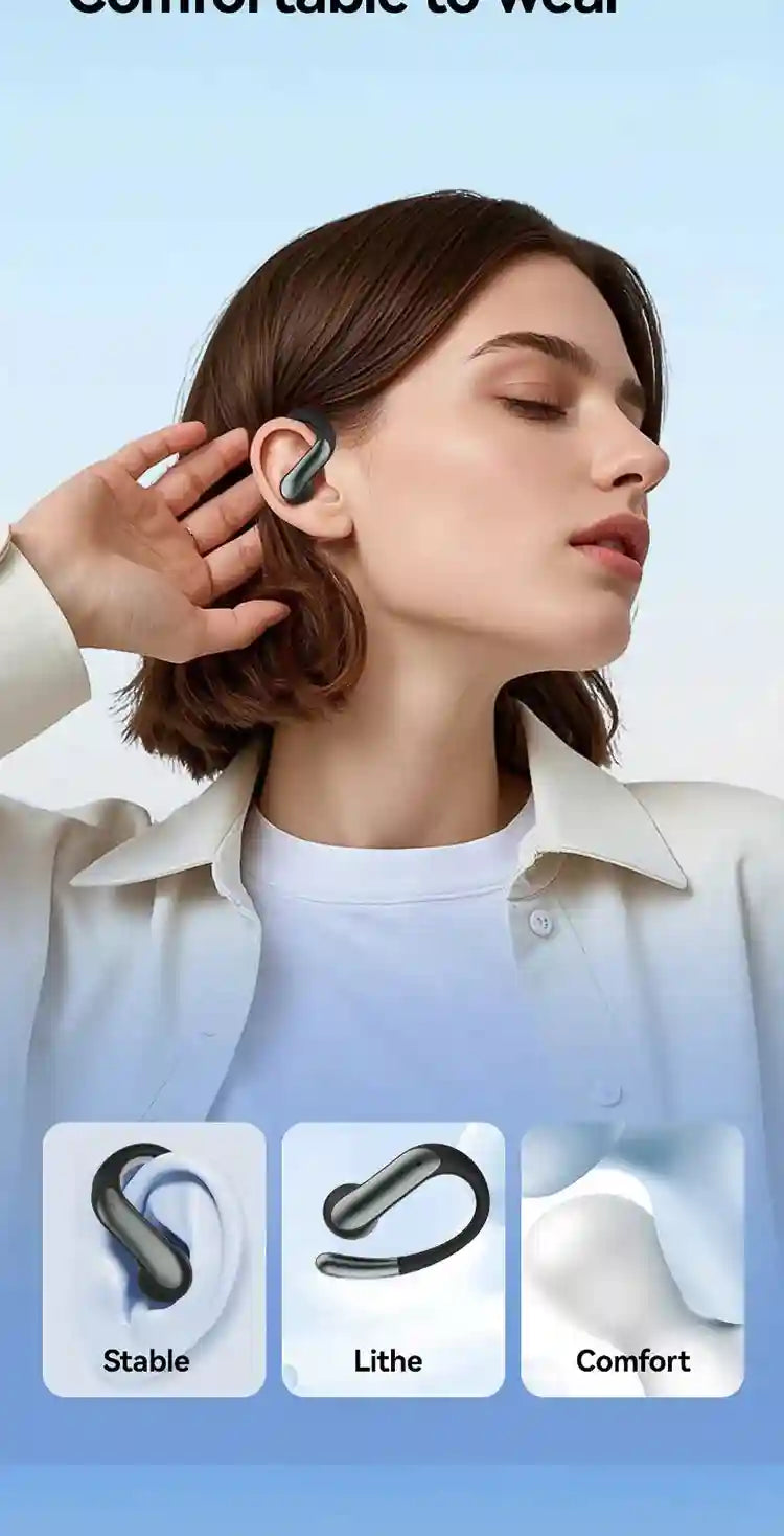 Wireless Over-Ear Headphones with Active Noise Cancellation - Gray/Black/Purple Tidesmit