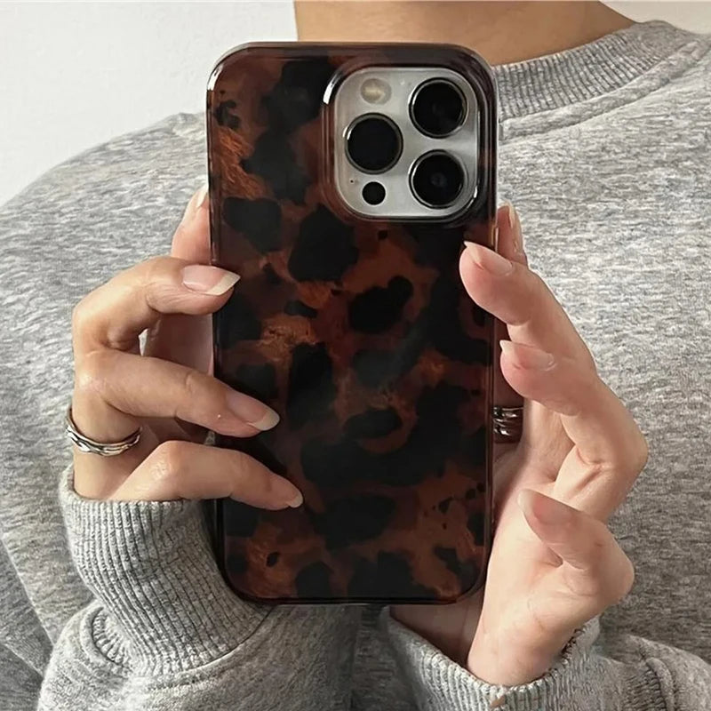 Amber Texture Phone Case for iPhone 17 Pro Max - Military-Grade Protection 1 Tidesmit