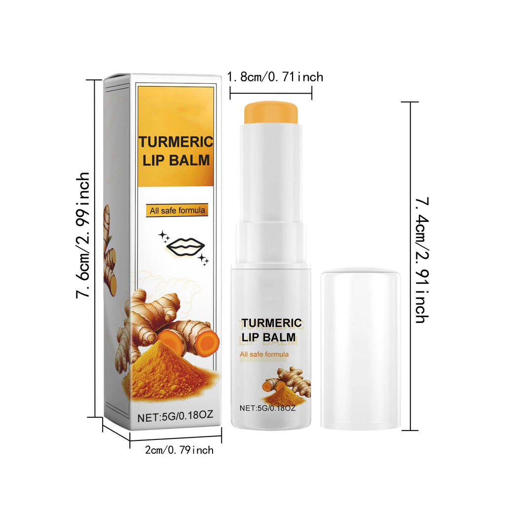 Turmeric Lip Balm – Intensive Moisturizing Lip Treatment (5g) Lip Care Tidesmit