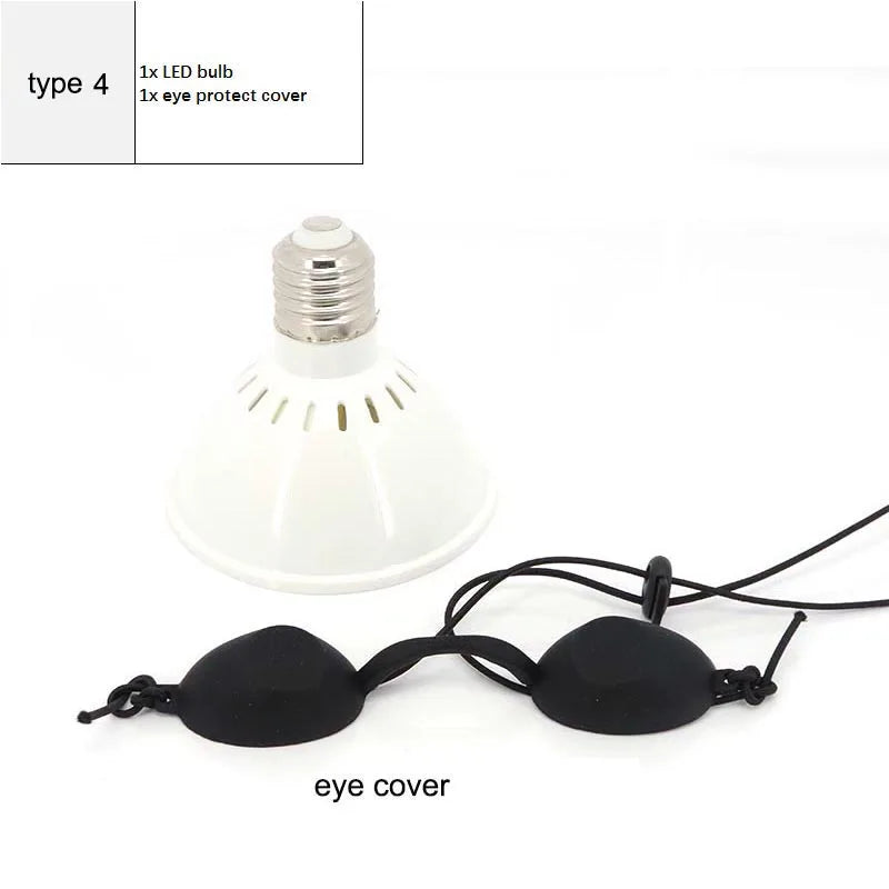 Anti Aging Red blue led Light Therapy Deep Red 660nm Near Infrared 850nm Beauty plant grow light bulb lamp for Full Body Skin
