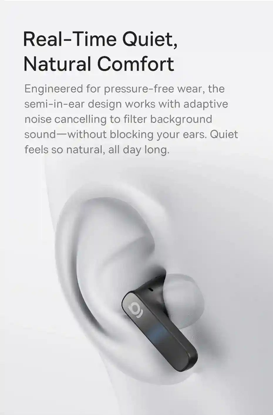 Wireless Earbuds with Active Noise Cancellation & Hi-Res Audio - Tidesmit Tidesmit
