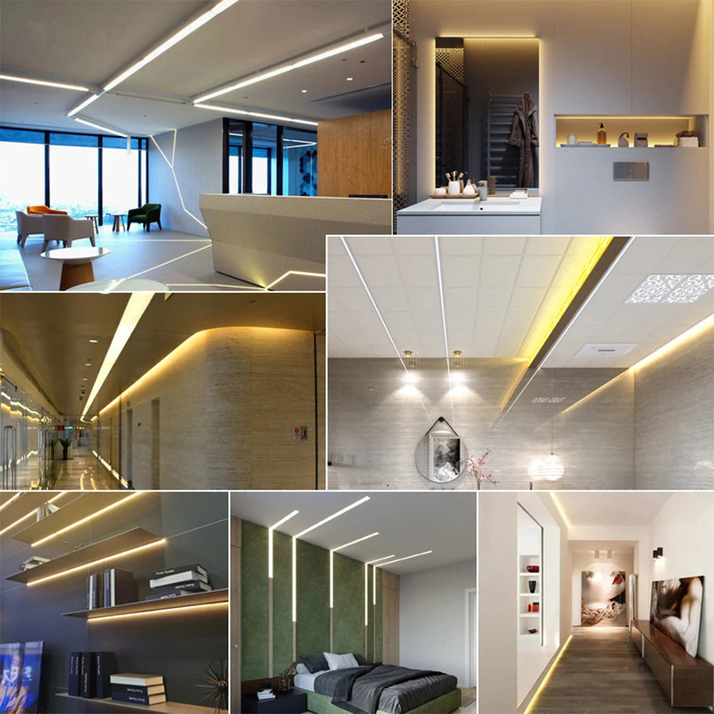 220V Dimmable COB LED Strip Light 288 LEDs/M Dimmer Switch ON/OFF Waterproof EU Plug Flexible Neon Lamp Decor 3000K 4000K 6000K