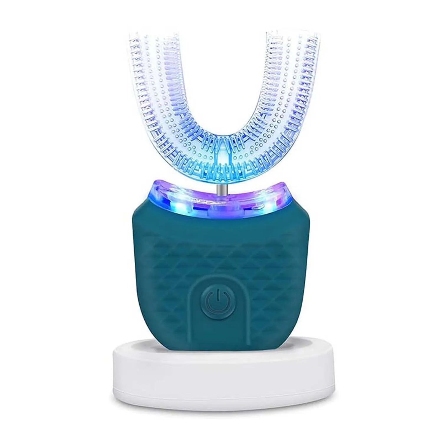 New Rechargeable Smart U-Shape Soft Ultrasonic Waterproof Wireless Toothbrush Set Travel Electric Toothbrush