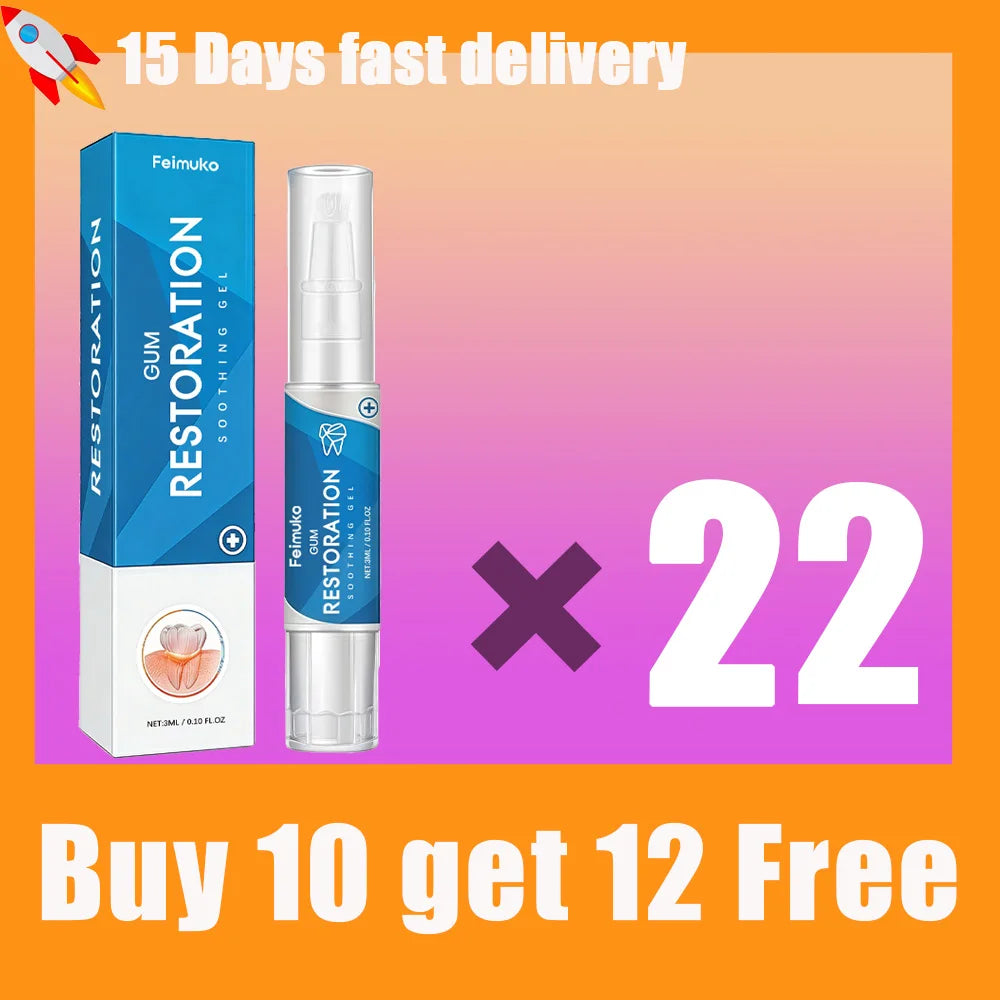 Gum Repair Gel for Sensitivity Relief and Deep Cleaning by Tidesmit Lip Care Buy 10 get 12 free Tidesmit