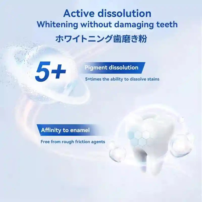 Tidesmit teeth whitening toothpaste for dental calculus removal, breath freshening, and gum health care.