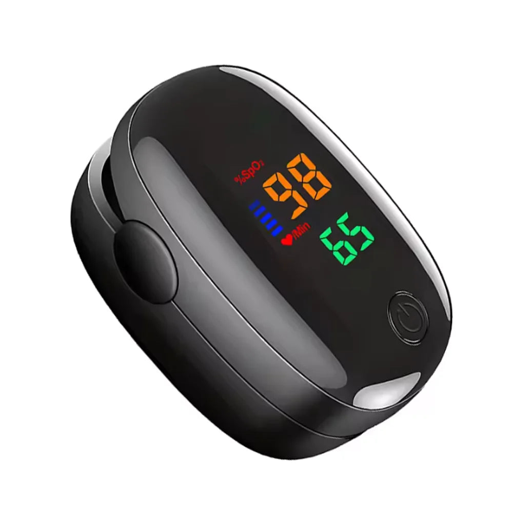 OLED Display Fingertip Oximeter Portable Pulse SpO2 Tester Pediatric Infant Heart Rate Blood Oxygen Saturation Health Monitor