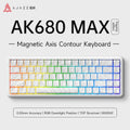 AJAZZ AK680MAX Wired Magnetic Gaming Keyboard, 68 Keys, 0.01 Precision, Zero Latency, Compact, Web Driver No Download