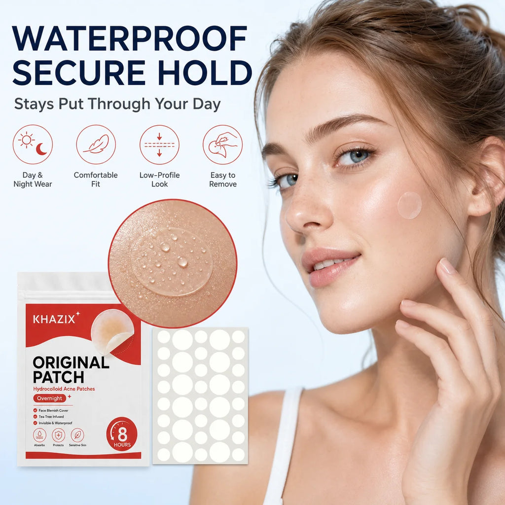 36pcs Clear Round Pimple Patches / Invisible Blemish Covers / Pimple Marks / Unisex / Acne Spot Patches