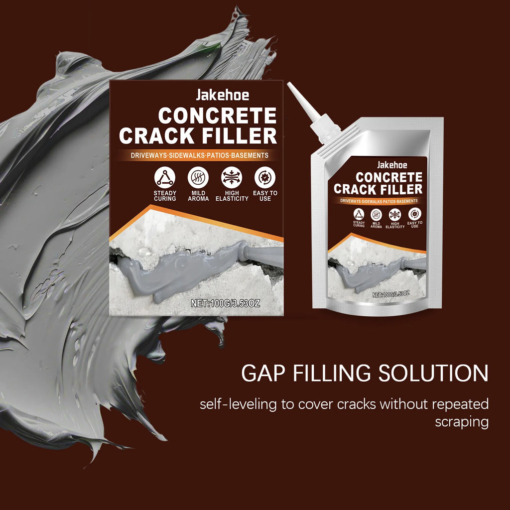 Concrete Crack Filler Self Leveling Sealant Driveway Repair Adhesive Masonry Gap Filler Waterproof Concrete Sealer Quick Dry