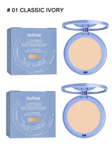 Tidesmit oil control matte face setting powder for invisible pores and long lasting breathable makeup texture close-up