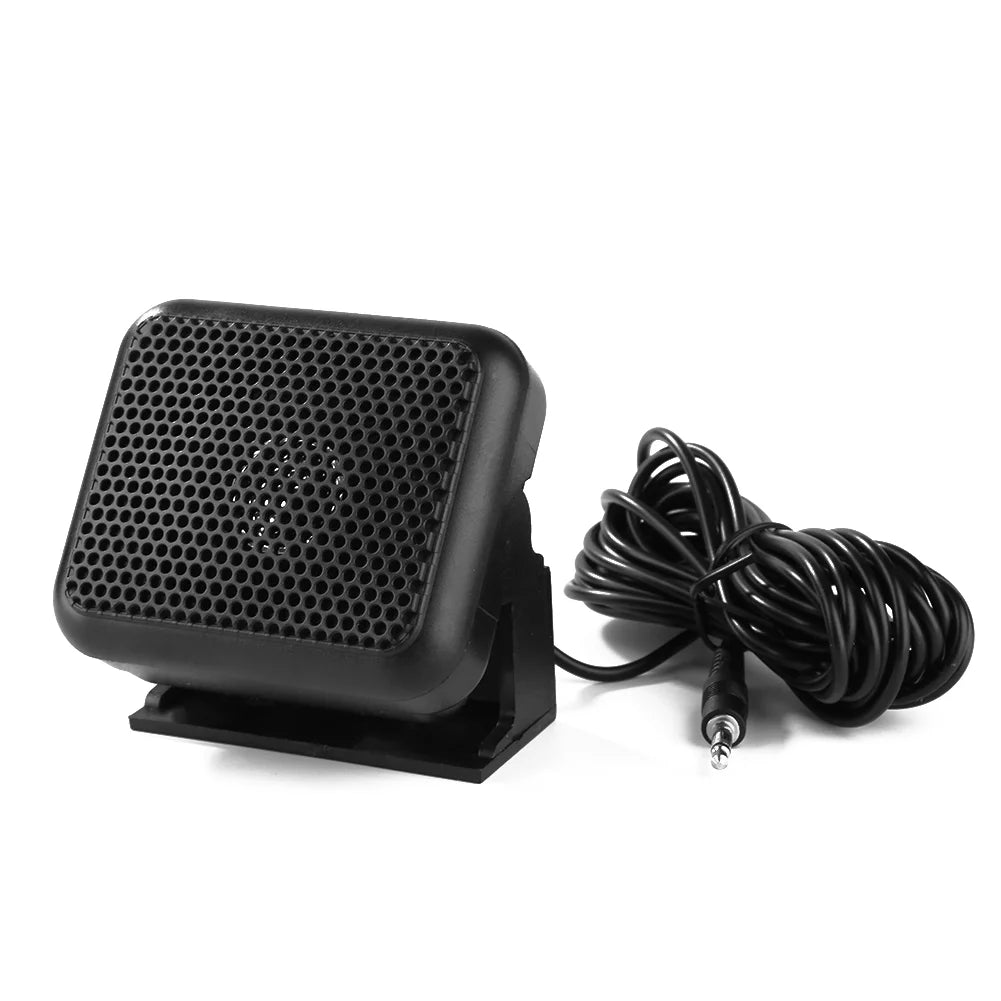 NSP-100 Mini External Speaker Loudspeaker Interface Car Speaker 3.5mm Two-Way for Yaesu FT-847 FT-920 FT-950 FT-2000 Car Mobile