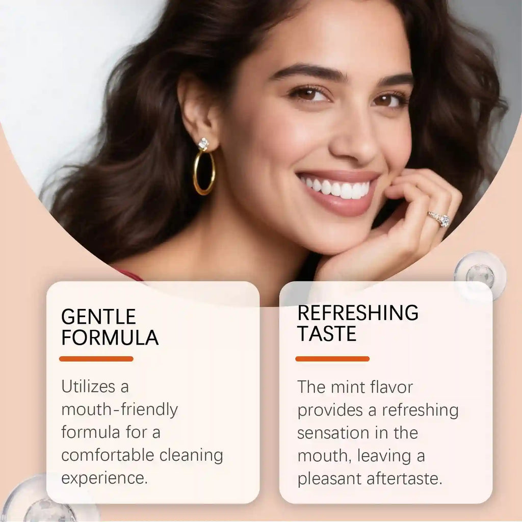 Tidesmit whitening toothpaste for plaque removal, gum protection, and enamel strengthening for brighter teeth.