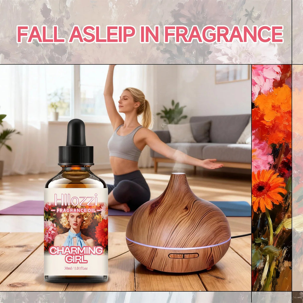 CHARMING GIRL FRAGRANCE OIL: For aromatherapy, diffusing, fargrance and candle Scented Candle.