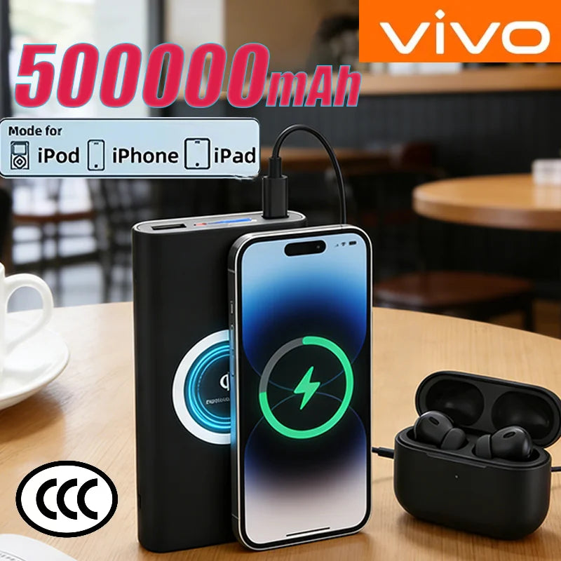 Portable Fast Charging Power Bank - High-Capacity Travel Battery Pack Tidesmit