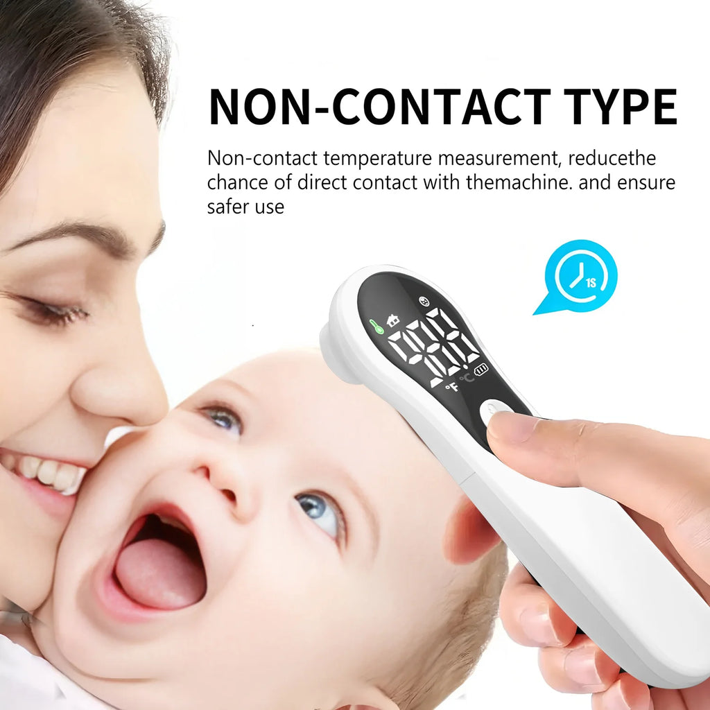 Digital Infrared Fever Thermometer Medical Household Infant Adult Forehead Non-contact Body Temperature Ear Thermometer