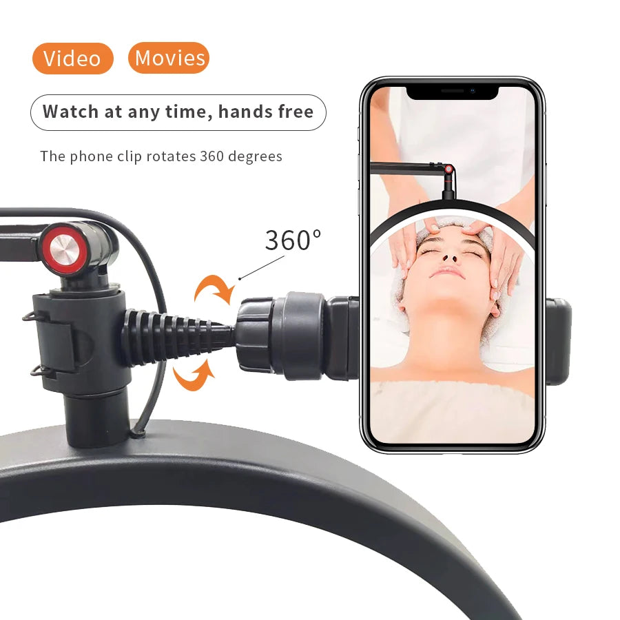 Half Moon Eyelash Lamp - LED Salon Light with Adjustable Color Temperature Tidesmit