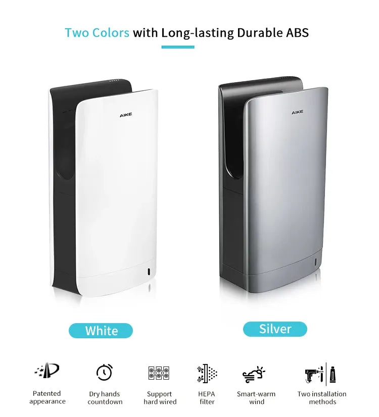 AIKE AK2065 High Speed Automatic Hand Dryer 1750W
