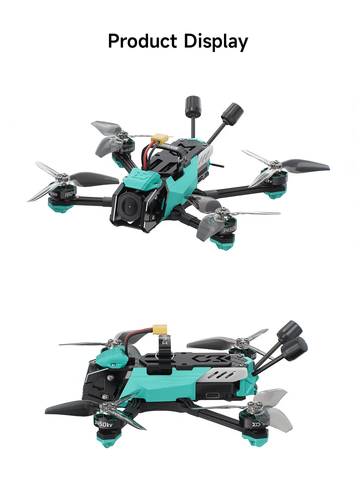 Tidesmit OasisFly 3.5 Inch CineWhoop FPV Drone | 4S HD O4 Pro Tidesmit