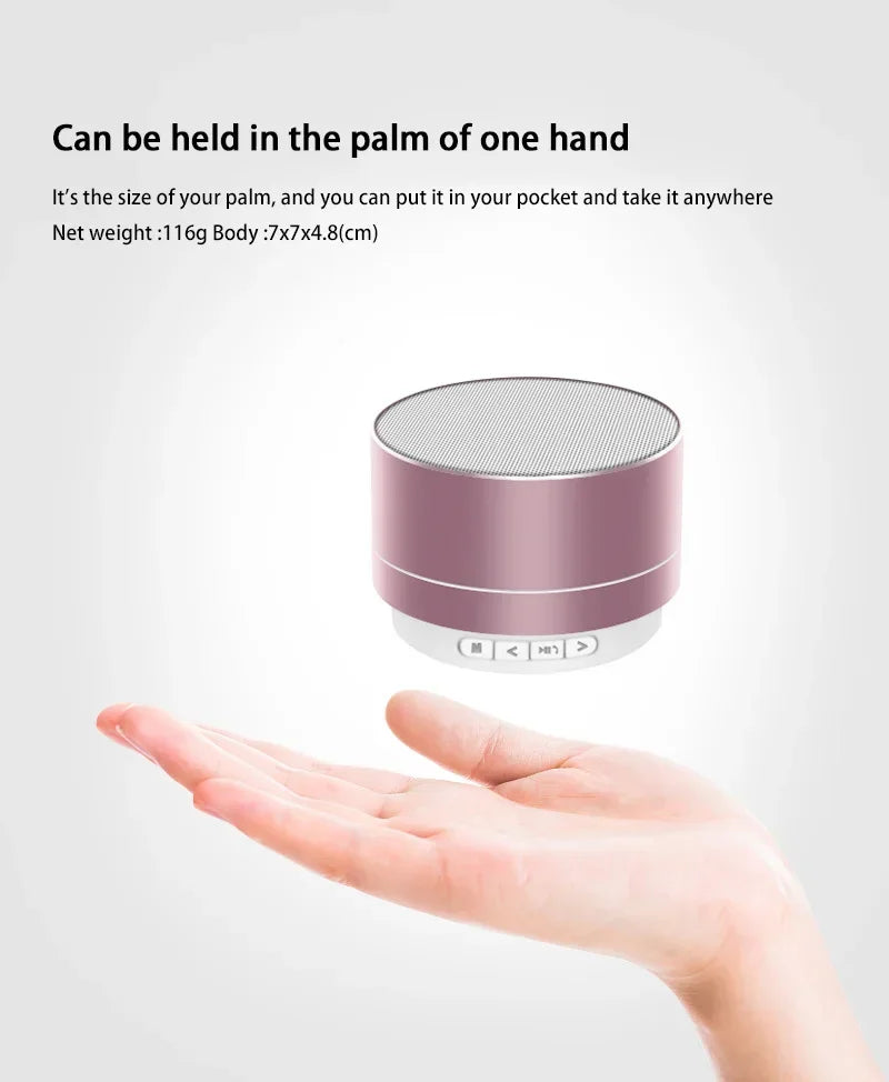 Lenovo A10 Mini Portable Speaker Bluetooth Wireless Audio Dazzling Crack LED Light Subwoofer Support TF Card USB For PC/Mobile