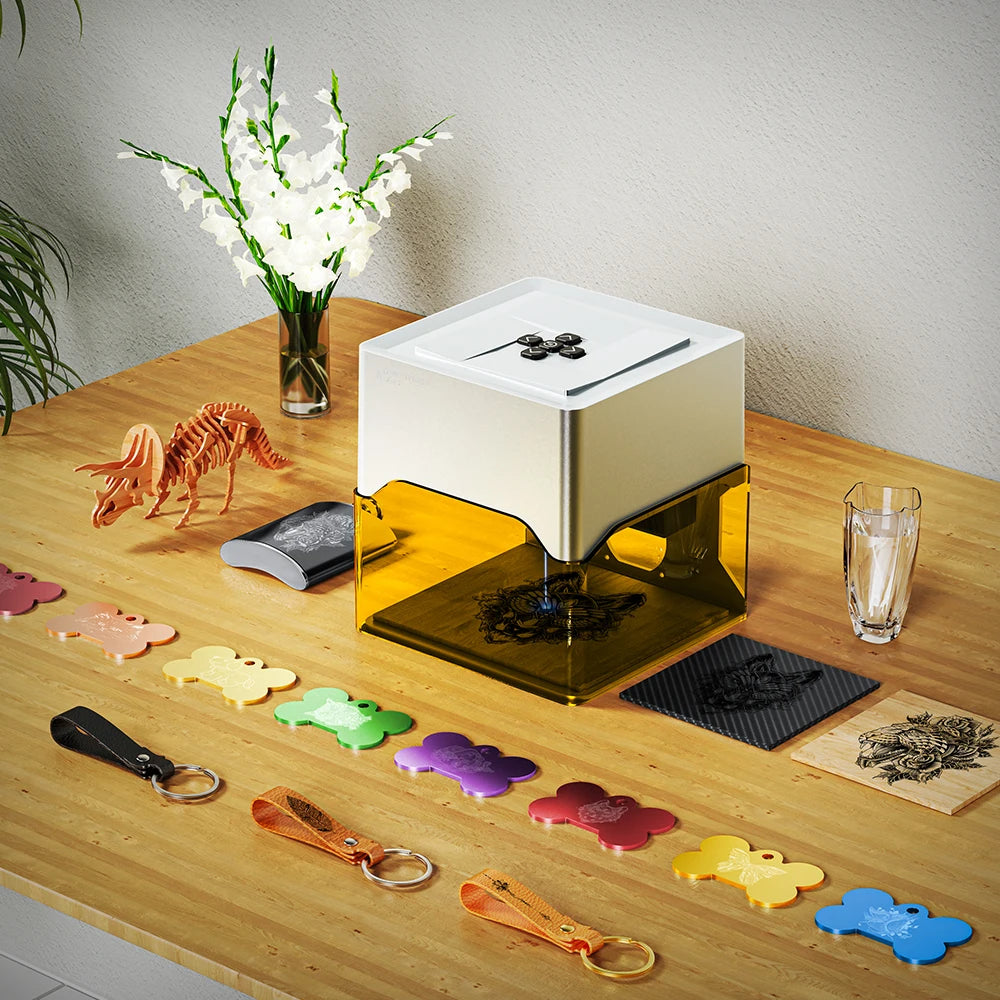Twotrees TS1 Laser Engraver 3000mw Bluetooth Upgrade Version Mini Laser Engraving Marking Machine Mark Woodworking Machines