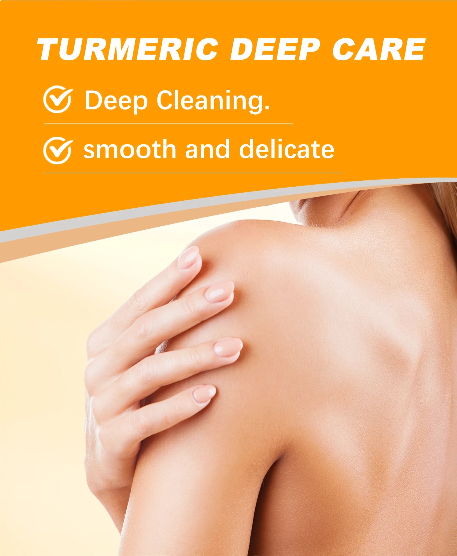 Turmeric Vitamin C Exfoliation scrub Moisturizing Collagen Hyaluronic Acid scrub Skin Care Cosmetics 200g
