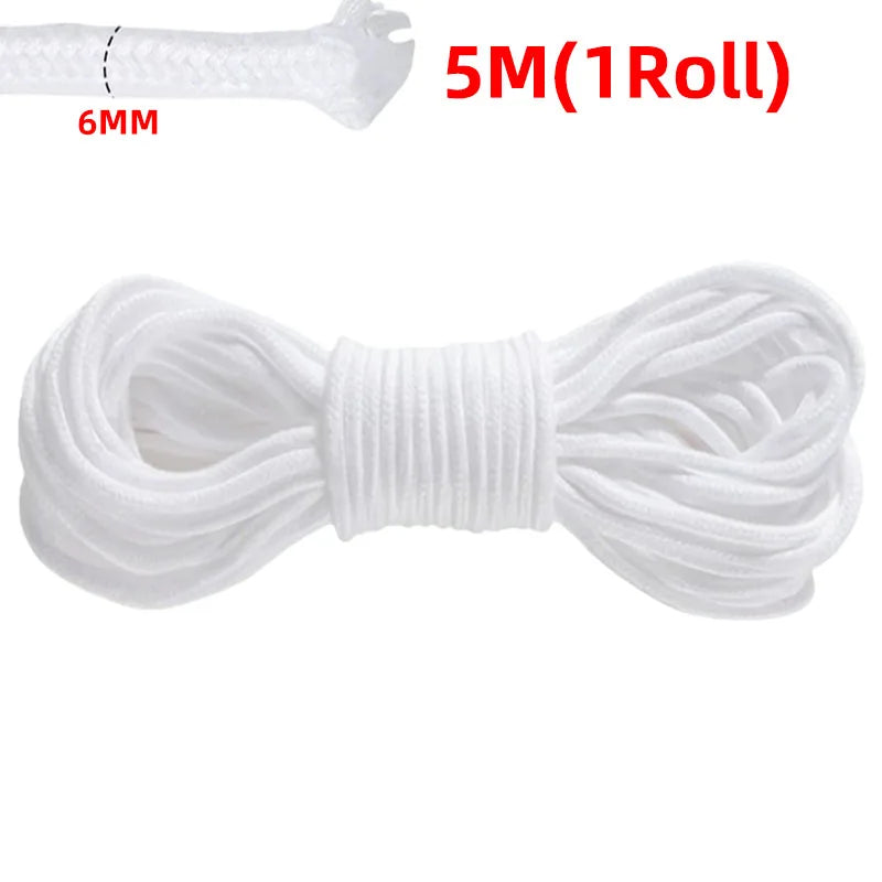 5-20M Self-Watering Wick Cord Vacation Planter Pot DIY Automatic Watering Device System Potted Auto Drip Waterer Cotton Rope