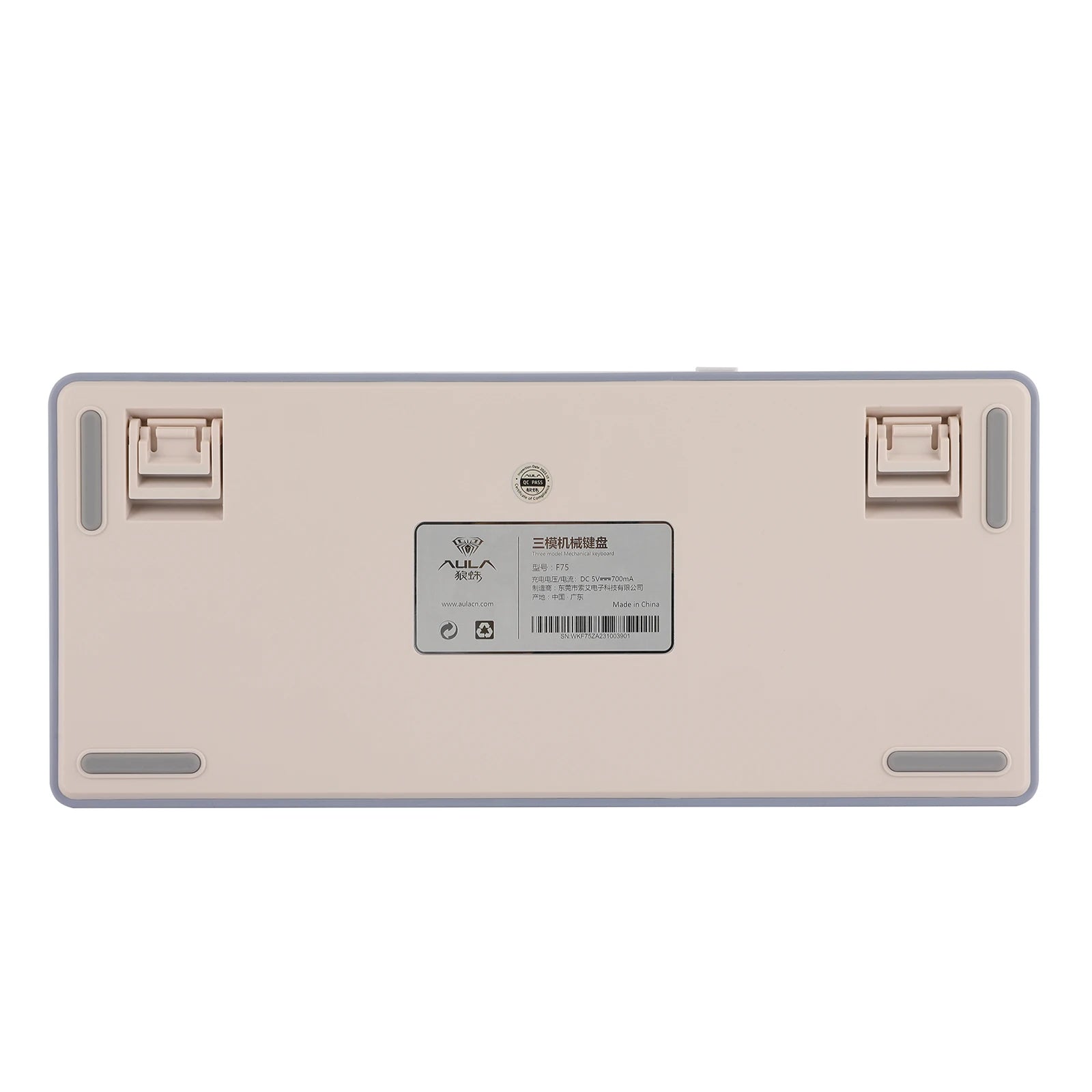 EPOMAKER x AULA F75 75% ANSI Hot-Swap Gasket Bluetooth 5.0/2.4G Wireless/Wired Mechanical Keyboard PBT Keycaps for Mac/Win