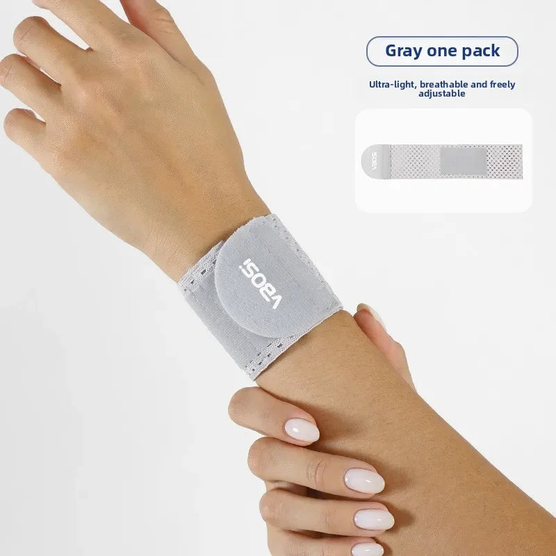 VBOSI Lightweight Compression Wrist Brace for Women, High Elastic Wrist Support for Tendonitis, Badminton Basketball Fitness