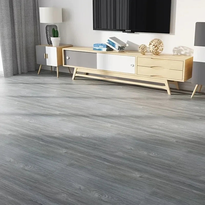Self-adhesive Vinyl Floor Tiles Wood Grain Design Waterproof  Wear-resistant Wall Tiles for Bedrooms Kitchens Living Room Decor