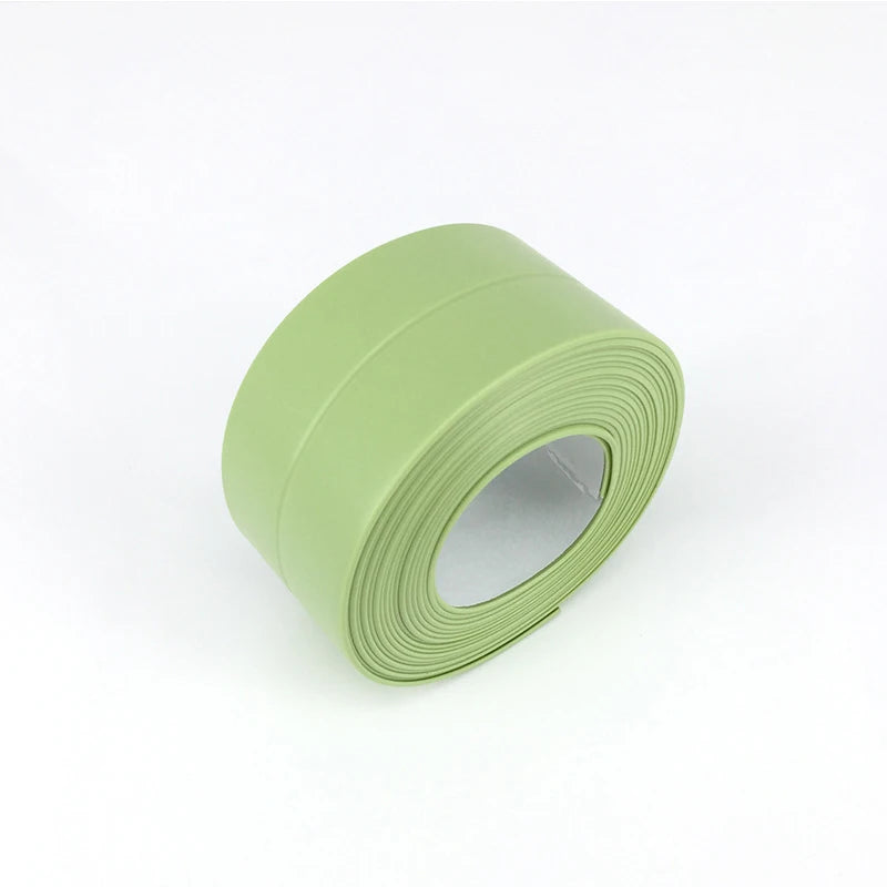 Bathroom Sealing Tape Self-adhesive Oil-Proof Kitchen Sink Caulk Seal Strip PVC Waterproof Shower Wall Sticker for Toilet Corner