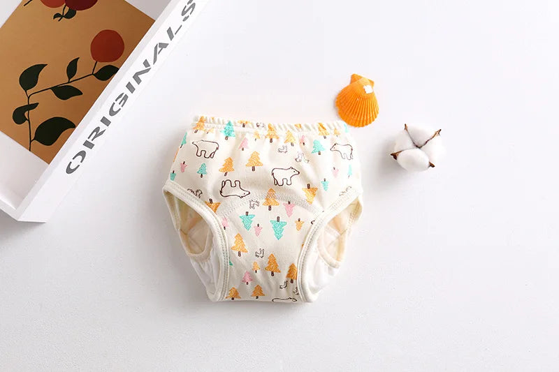 New Baby Wing Diaper Cotton Baby Waterproof Reusable Training Pants Infant Shorts Nappies Panties Nappy Changing Underwear Cloth