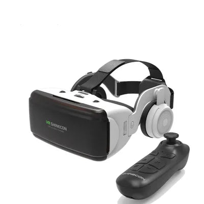 VR Headset for Smartphone – Immersive 3D Virtual Reality Glasses G06E and B03 Tidesmit