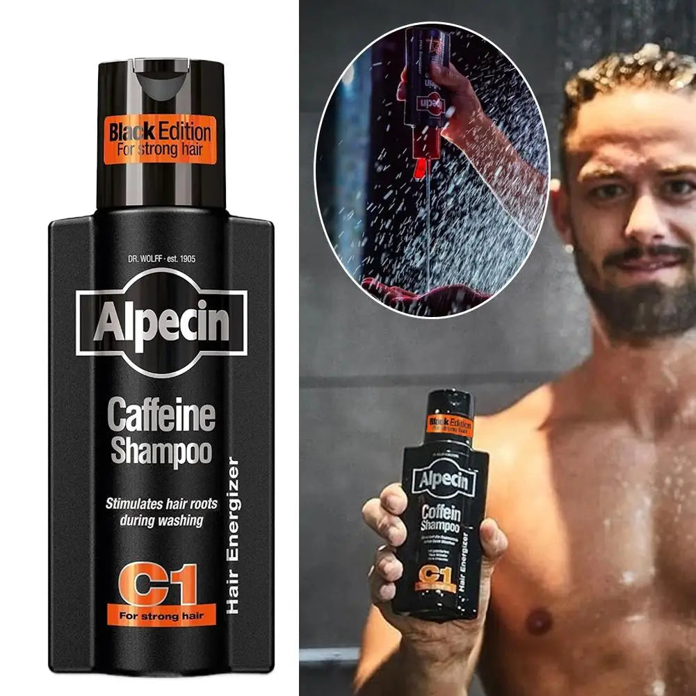 Germany Alpecin High-End Caffeine Anti-Hair Loss Shampoo Oil-Controlling Silicone-Free Fluffy Flaky Nourishing Hair Care 250ml