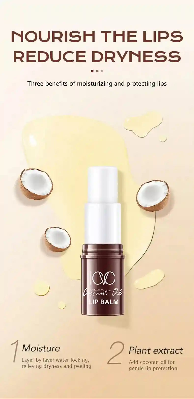 Dark Lip Lightening Balm - Exfoliating Nourishing Lip Treatment Lip Care Tidesmit