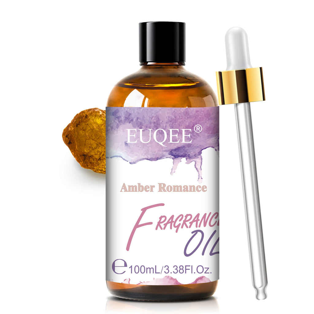 EUQEE 100ml Premium Fragrance Oil Coconut Vanilla White Musk Freesia Aroma Fragrance Oils For Diffuser Humidifier Candle Making