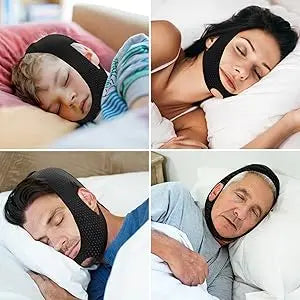 Chin Strap for Sleeping,Anti Snoring Chin Strap for CPAP Users,Keep Mouth Closed for Effectively Reduce Snoring