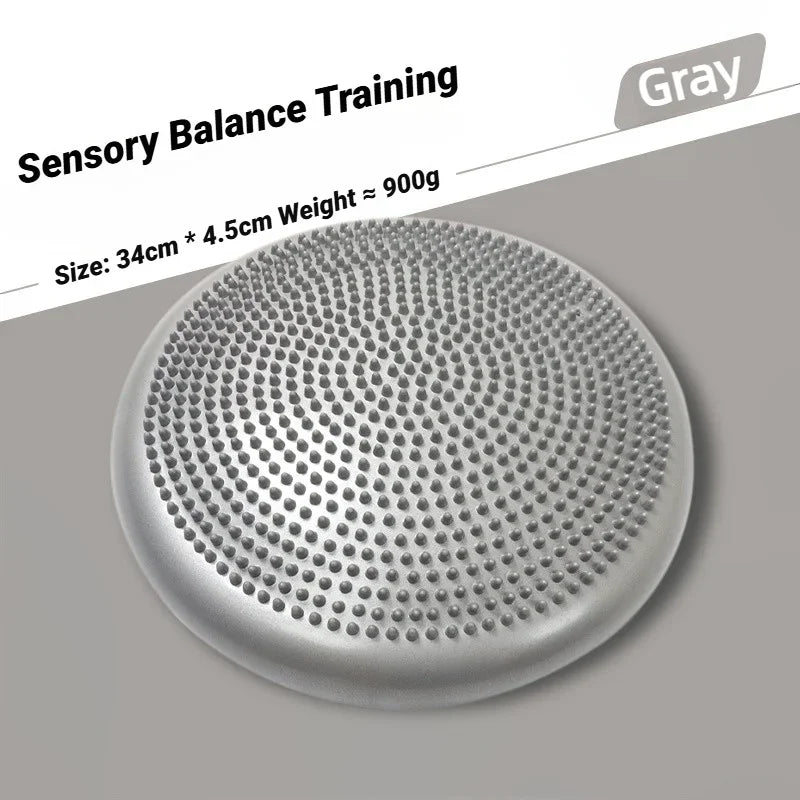 Inflatable Balance Cushion Thickened Explosion-Proof Soft For Yoga Massage Workout Pad Seat Ball