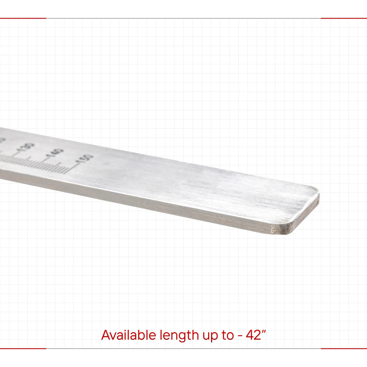 42-Inch Industrial Precision Measurement Scale Sticker Oil-Proof Polycarbonate - Angle/Detail 7