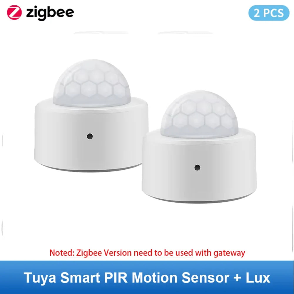 Zigbee Luminance Light Sensor for Smart Home Automation & Energy Saving With Lux 2pcs Zigbee Tidesmit