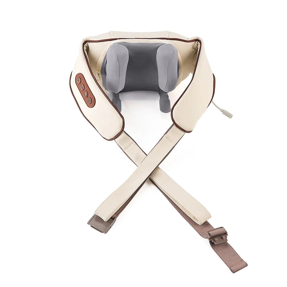 Back Massager Shawl with Heat - Rechargeable Deep Tissue Relief Device Back Massage Instrument Tidesmit